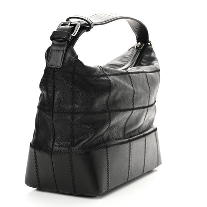 Chanel Caviar Square Stitched Hobo Black 3 of 11