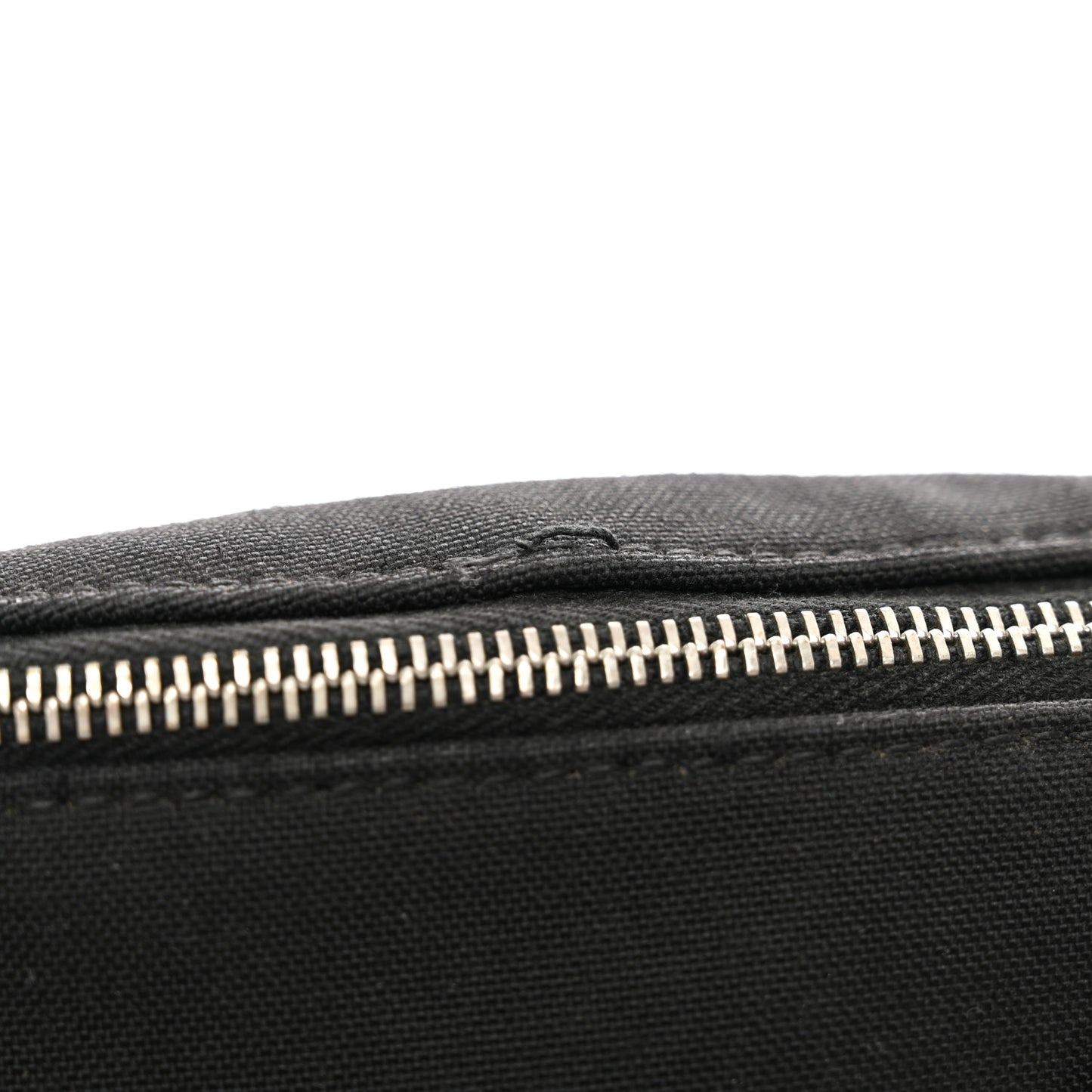 Canvas Monogram Belt Bag Black