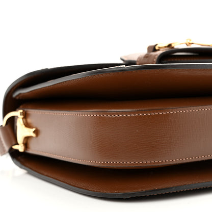 Gucci GG Supreme Monogram Horsebit 1955 Shoulder Bag Beige Brown Sugar 9 of 11