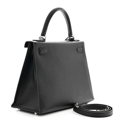 Hermes Epsom Kelly Sellier 28 Black 3 of 11