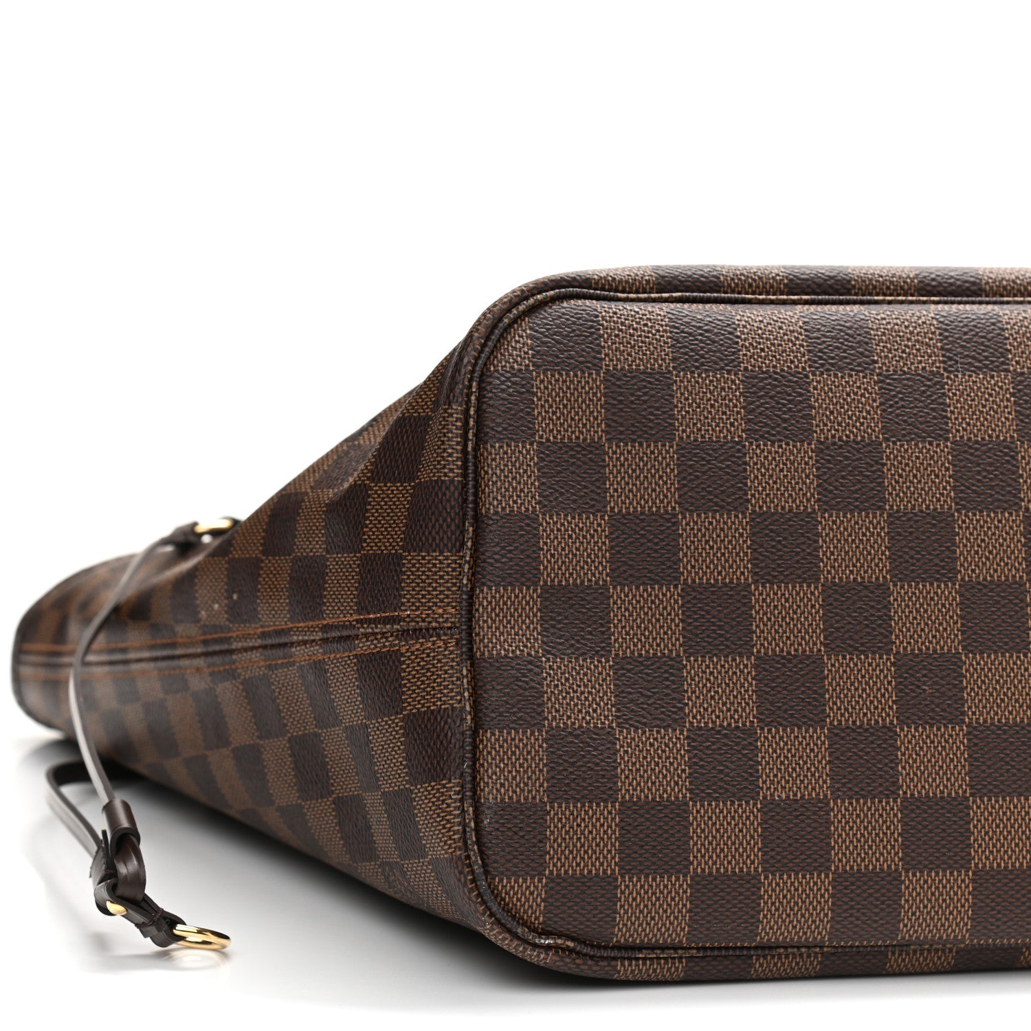 Louis Vuitton Damier Ebene Neo Neverfull MM Rose Ballerine 9 of 12