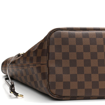 Louis Vuitton Damier Ebene Neo Neverfull MM Rose Ballerine 9 of 12