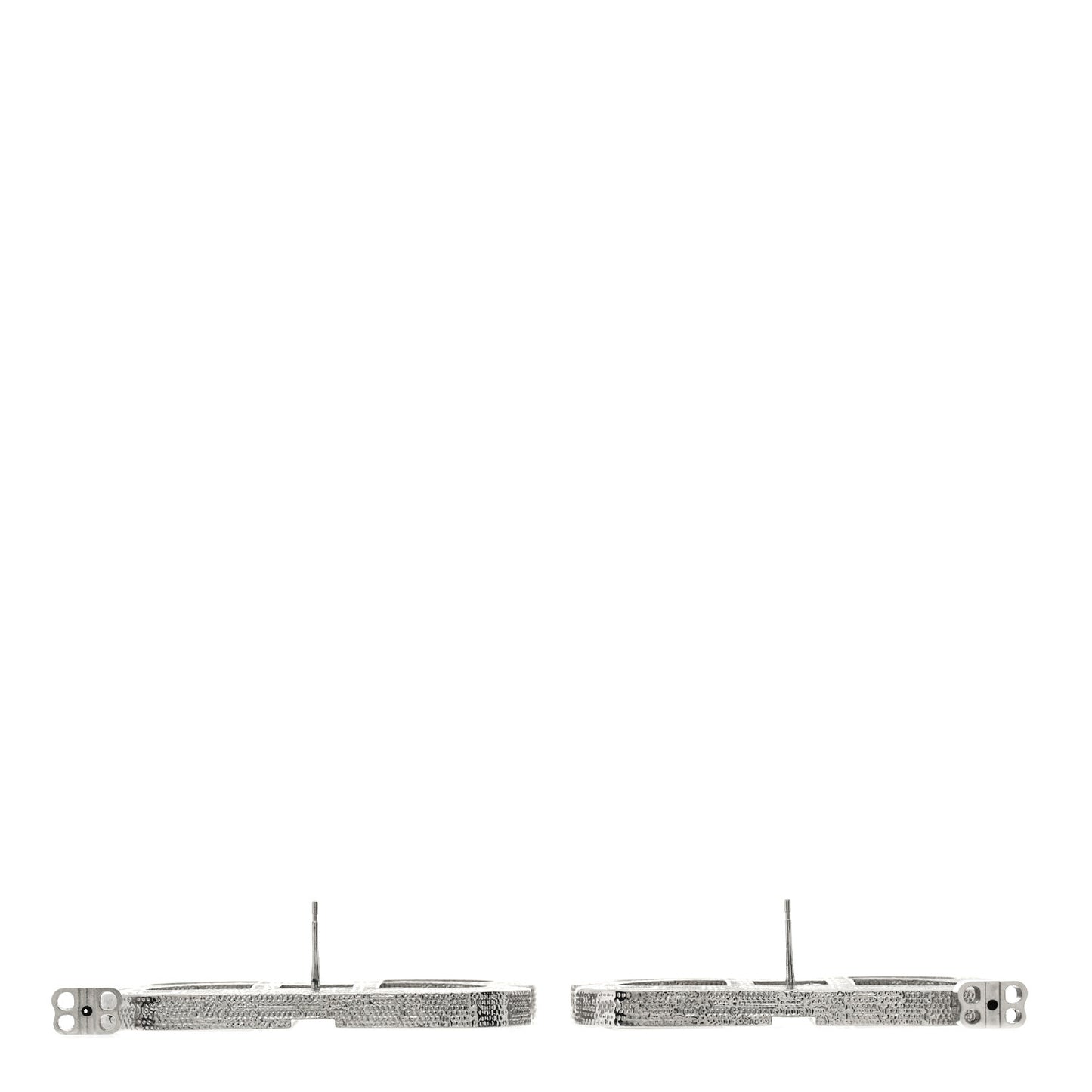 Crystal BB 2.0 Drop Earrings Silver
