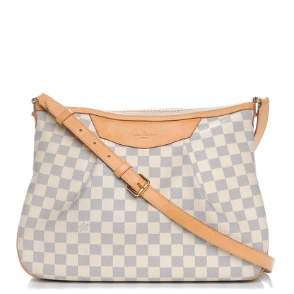 Louis Vuitton Damier Azur Siracusa MM 1 of 8