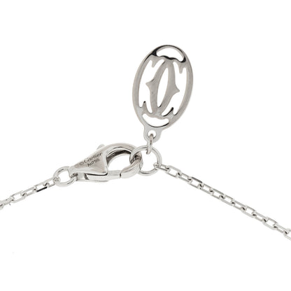 Cartier 18K White Gold Diamond SM D'Amour Pendant Necklace 5 of 5