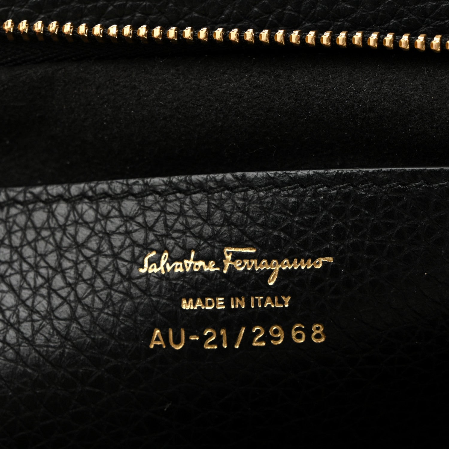 Salvatore Ferragamo Calfskin Small Gancini Crossbody Black 1832829