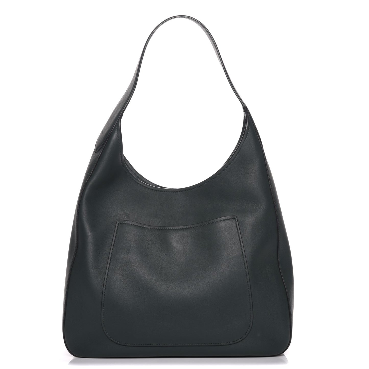 Vitello Corsica Pocket Hobo Bag Smeraldo