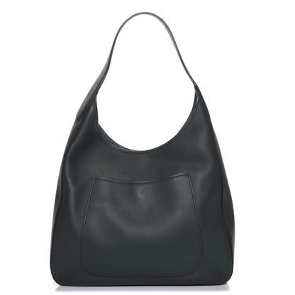 Prada Vitello Corsica Pocket Hobo Bag Smeraldo 1 of 8