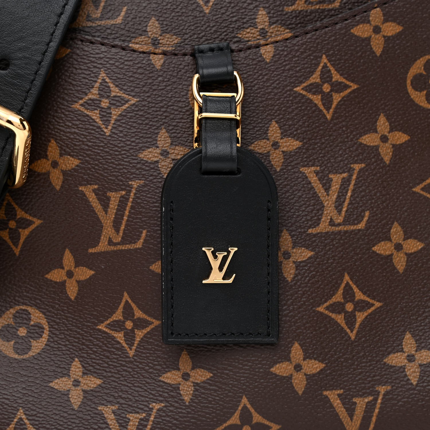 Louis Vuitton Monogram Odeon PM Black 7 of 9