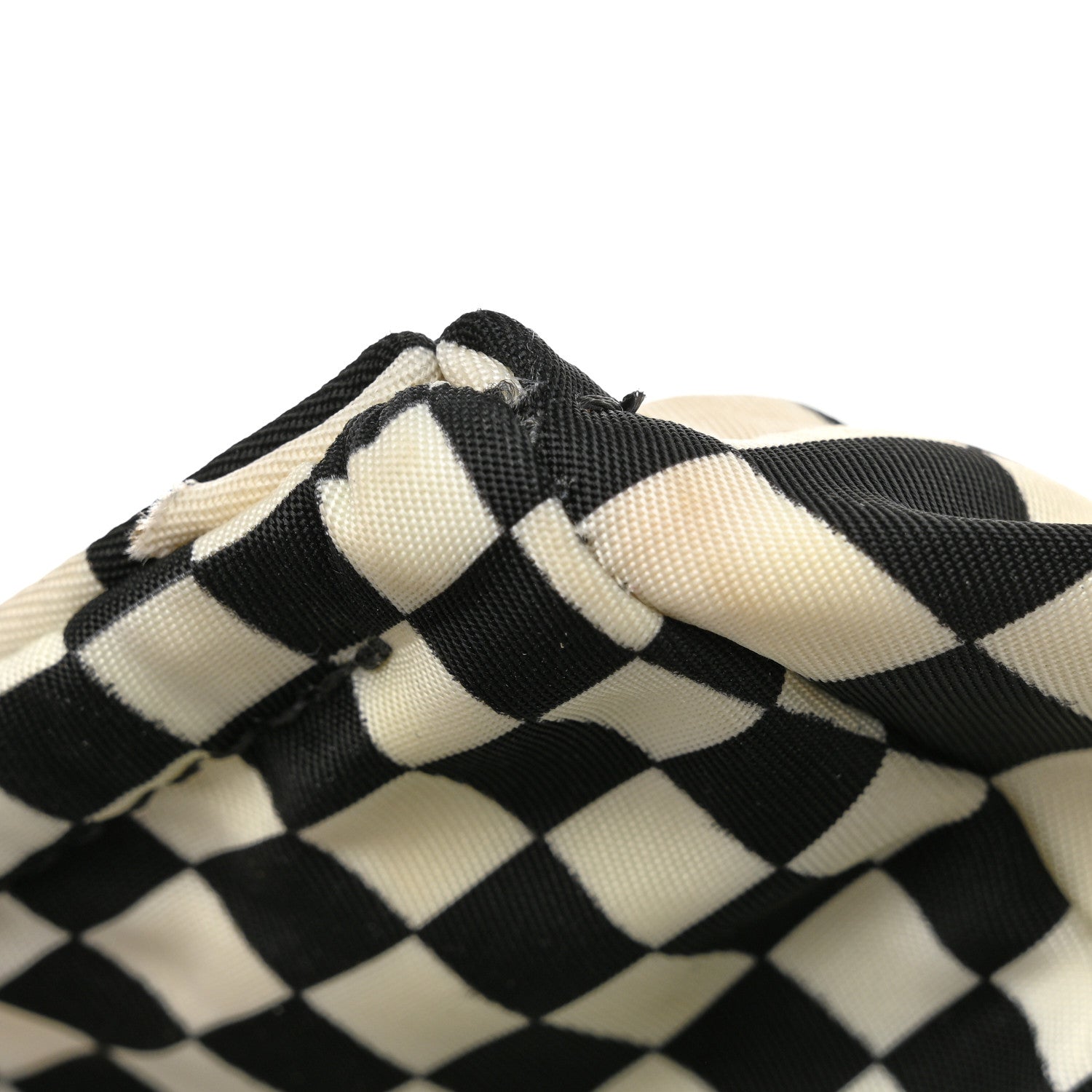 Givenchy Nylon Checker Print Large Pandora Black White 14 of 15