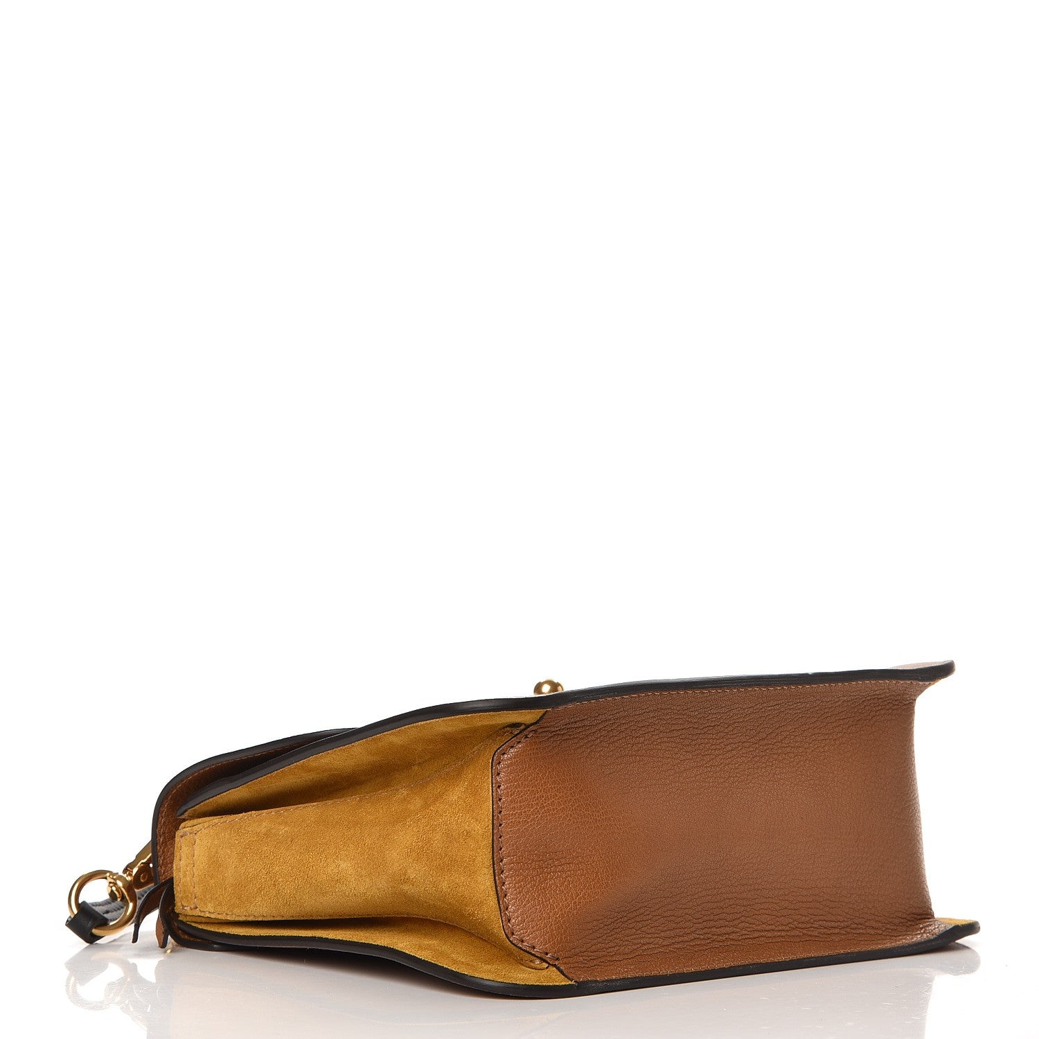 Chloe Goatskin Medium Mily Shoulder Bag Caramel 6 of 9