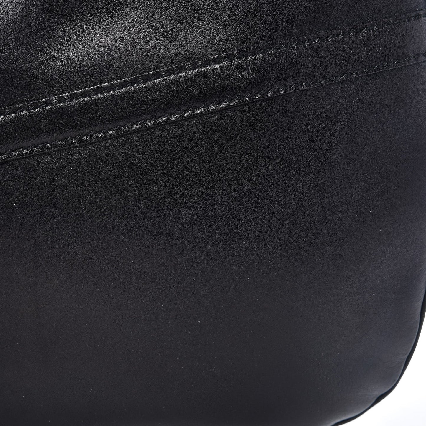 Calfskin GG Reins Hobo Black