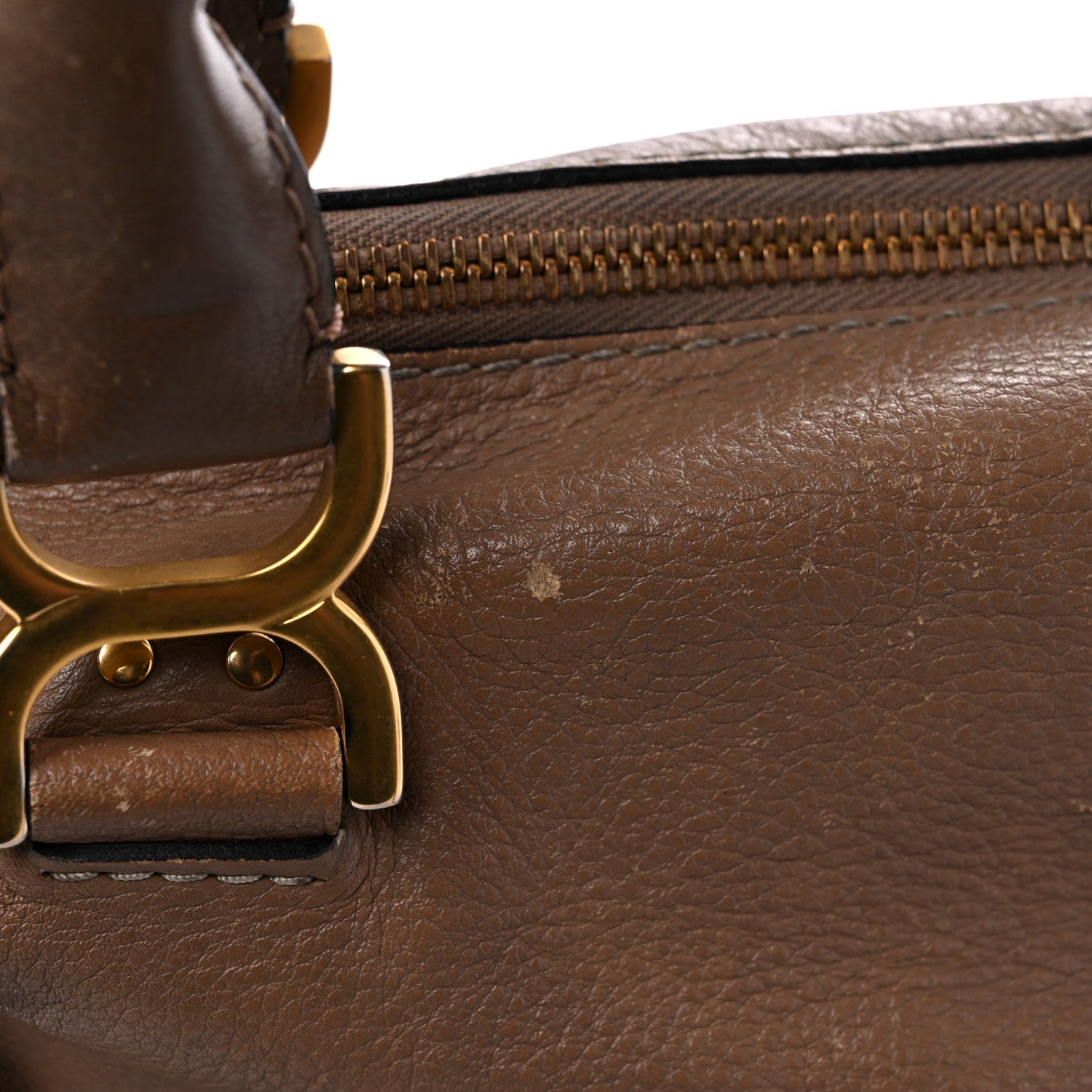 Chloe Calfskin Medium Marcie Satchel Nut 20 of 45
