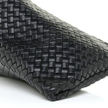 Bottega Veneta Nappa Intrecciato Crisscross Clutch Black 5 of 9