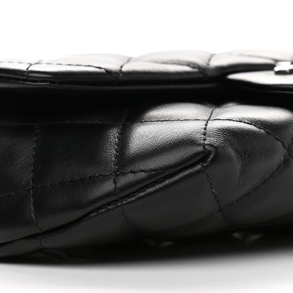 Chanel Calfskin Quilted CC Uniform Flap Belt Bag Black 9 of 12
