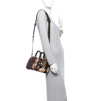 Louis Vuitton Monogram Portrait Keepall Bandouliere 25 Brown 2 of 9