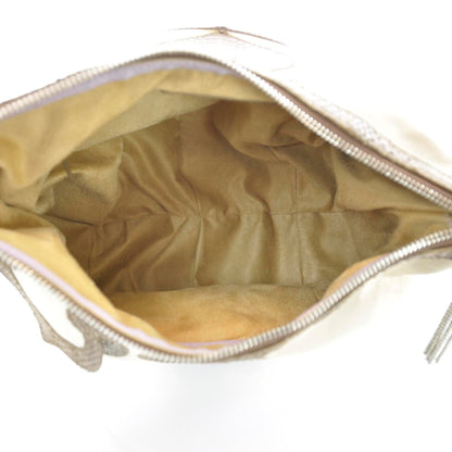 Jimmy Choo Python and Linen Hobo 7 of 8