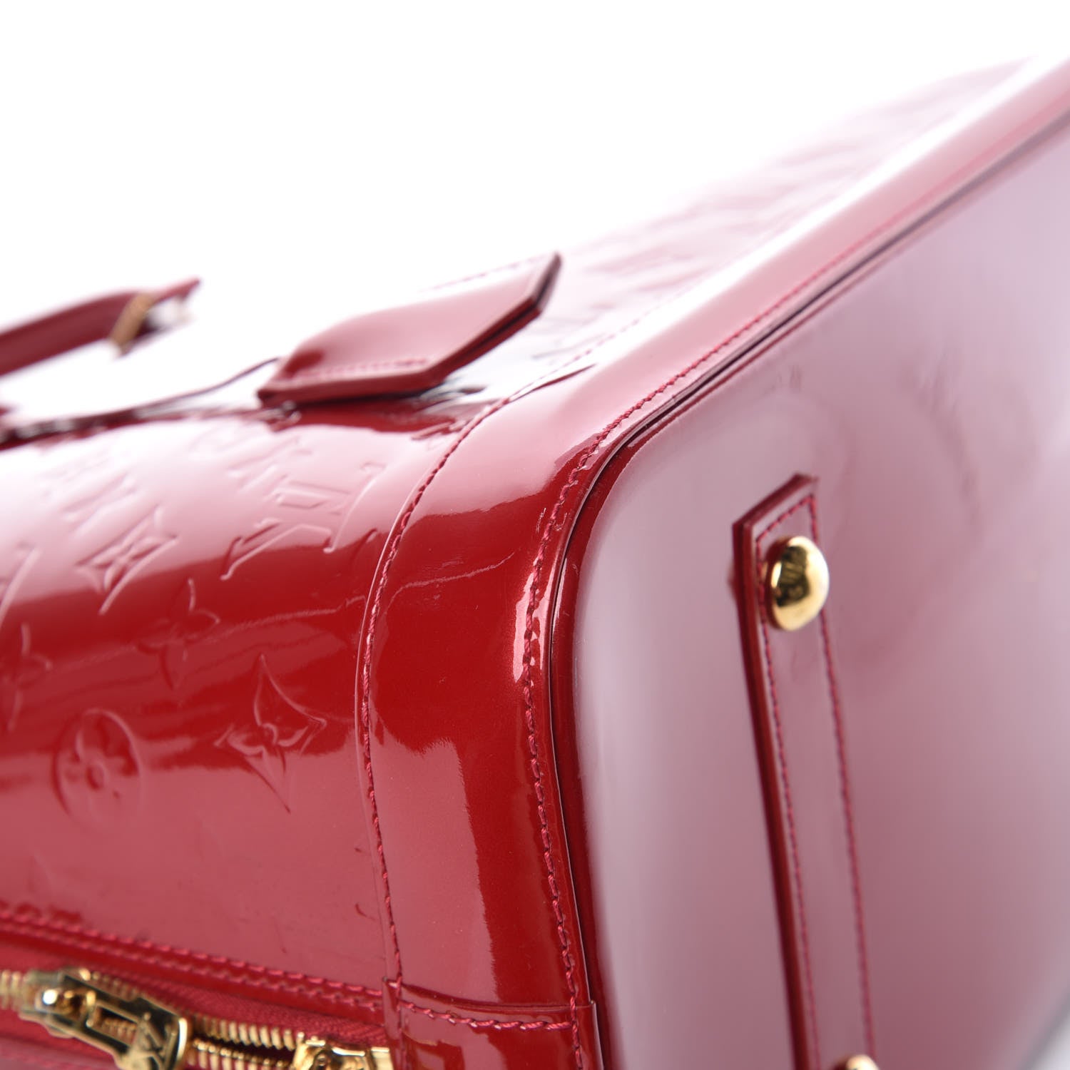 Louis Vuitton Vernis Alma GM Pomme D'Amour 17 of 20