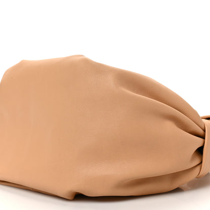 Bottega Veneta Calfskin Teen Double Knot Hobo Almond 8 of 8