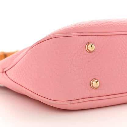 Gucci Calfskin Bamboo Anita Top Handle Bag Light Pink 9 of 14