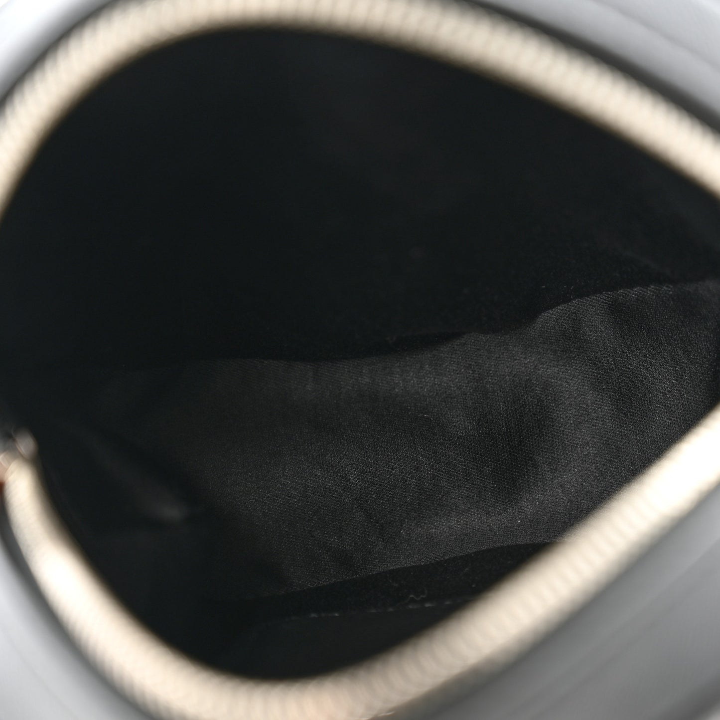 Nappa Matelasse Crystal Round Crossbody Bag Black