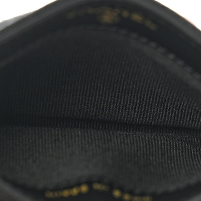 Chanel Caviar Quilted Crystal Card Holder Black 5 of 9