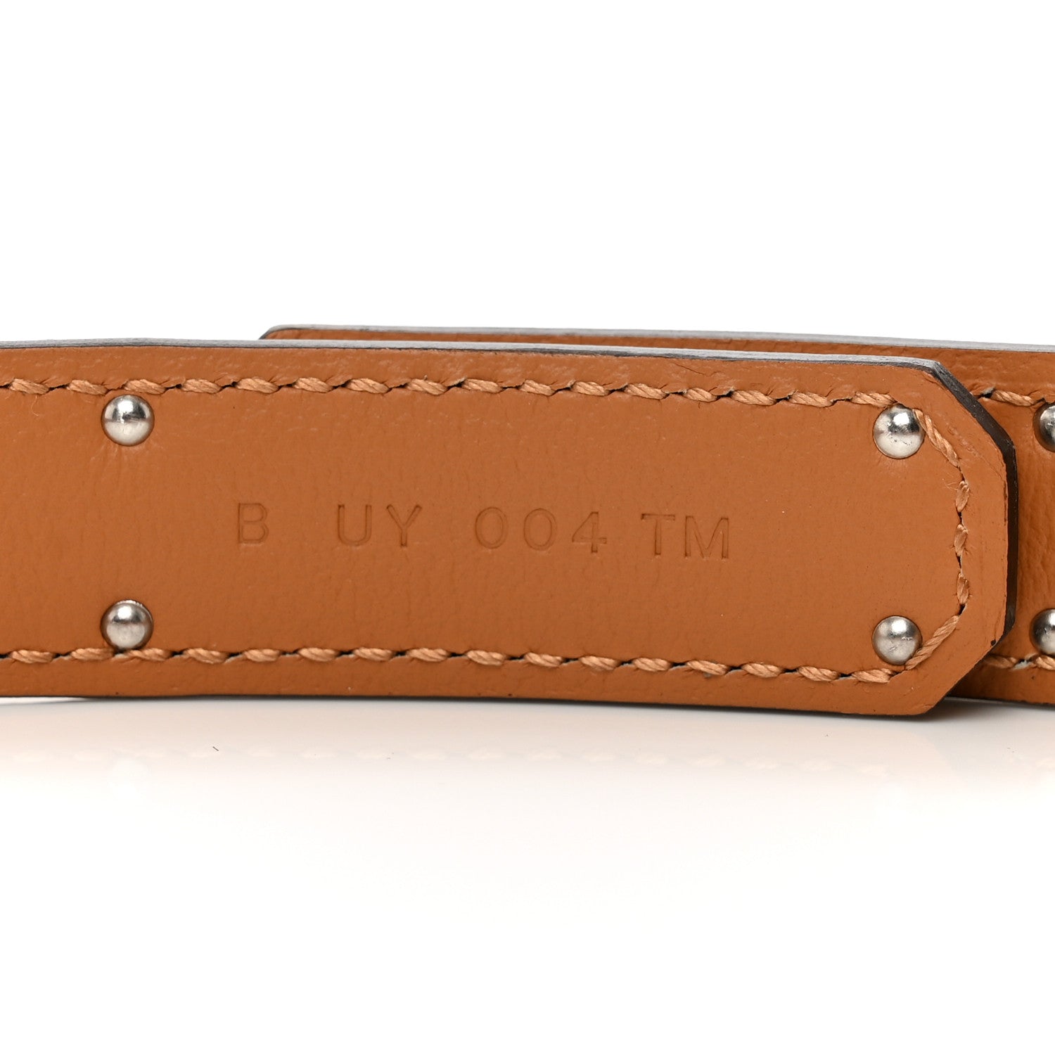 Hermes Epsom Kelly Belt Mauve Pale 3 of 5