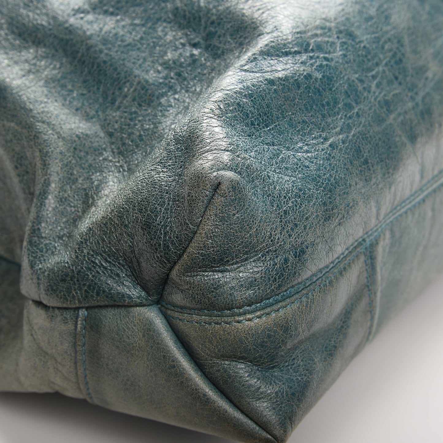 Agneau Classic Hardware Brief Aquamarine