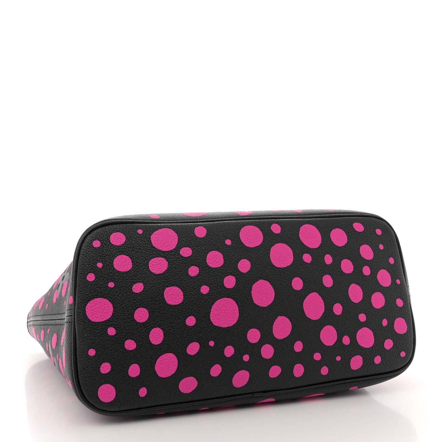 Louis Vuitton LV X YK Empreinte Infinity Dots Neverfull MM Black Fuchsia 5 of 12