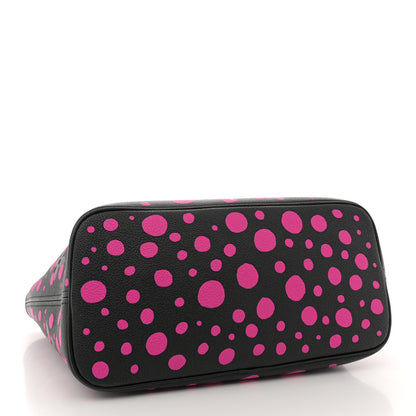 Louis Vuitton LV X YK Empreinte Infinity Dots Neverfull MM Black Fuchsia 5 of 12