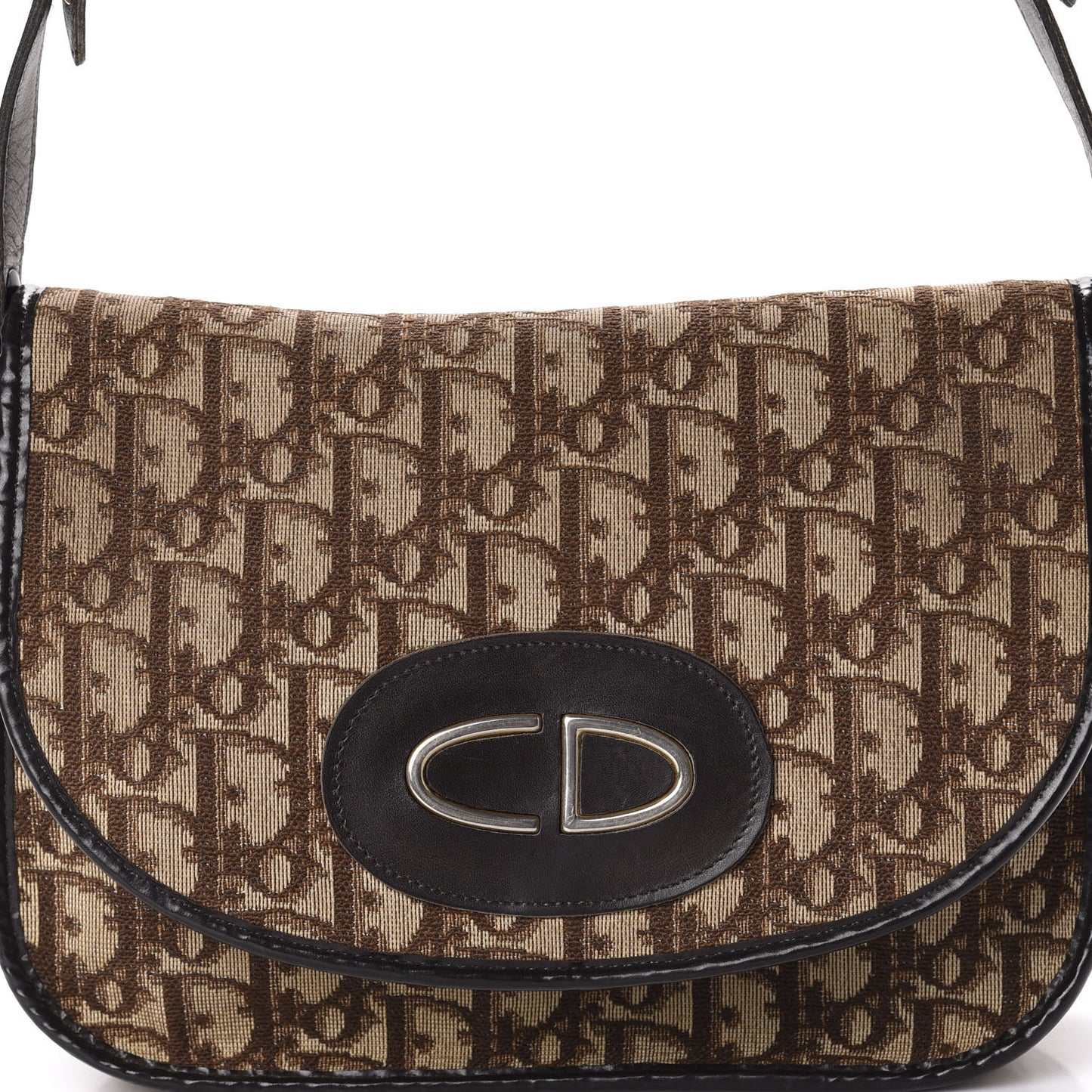 Monogram Shoulder Bag Brown