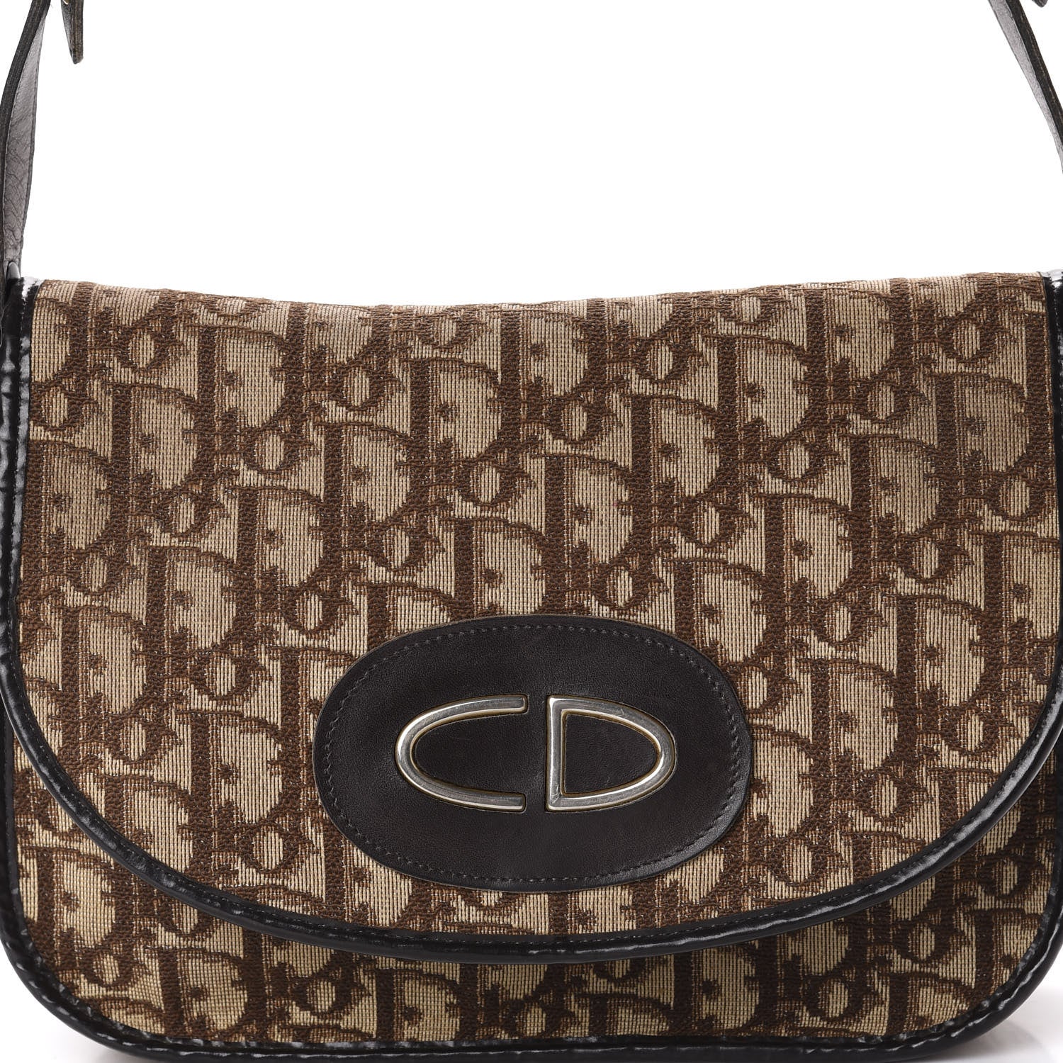 Christian Dior Monogram Shoulder Bag Brown 10 of 10