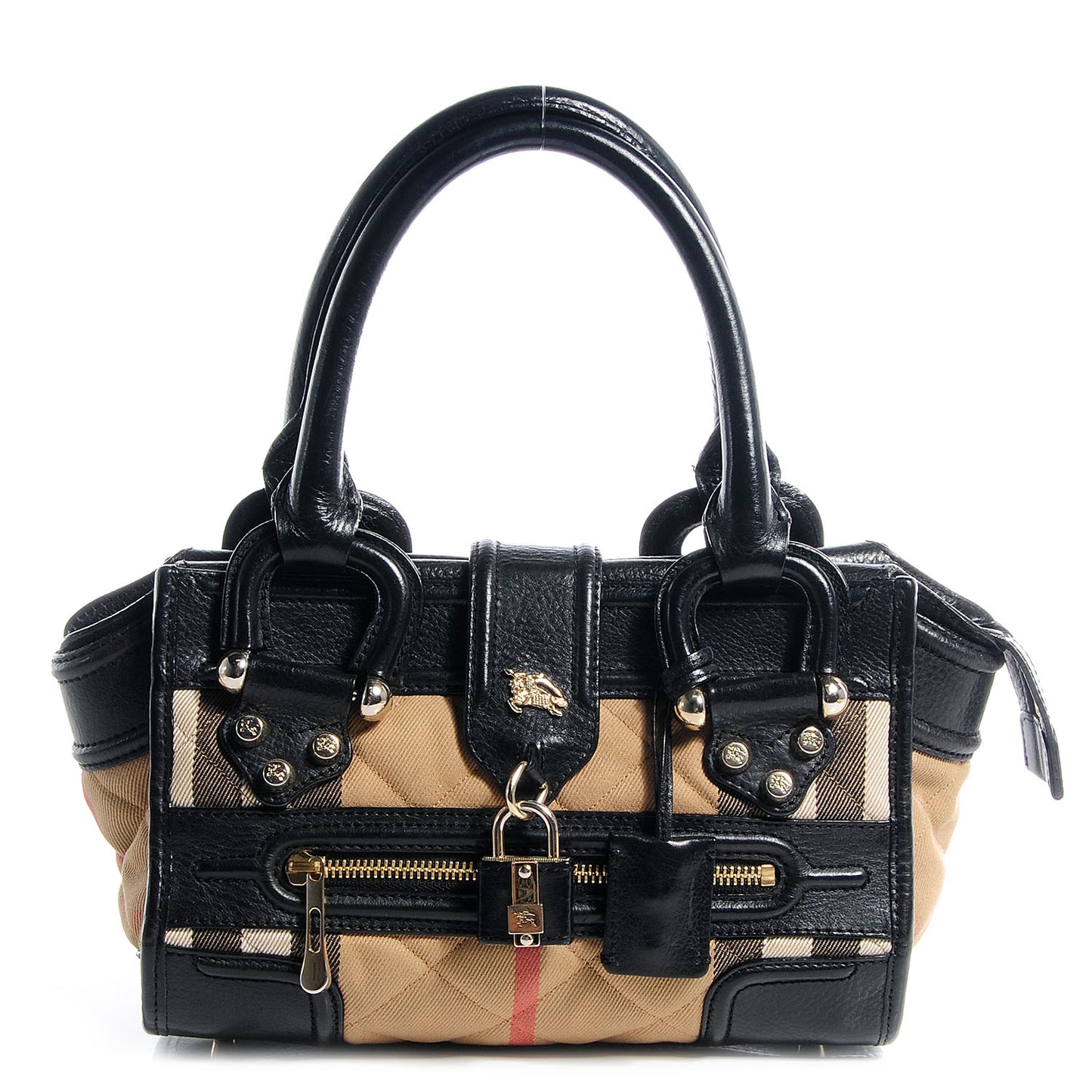 Quilted House Check Mini Manor Black