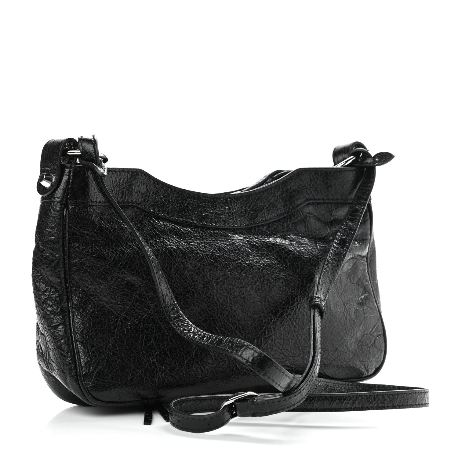 Balenciaga Agneau Classic Silver Hardware Hip Black 3 of 11