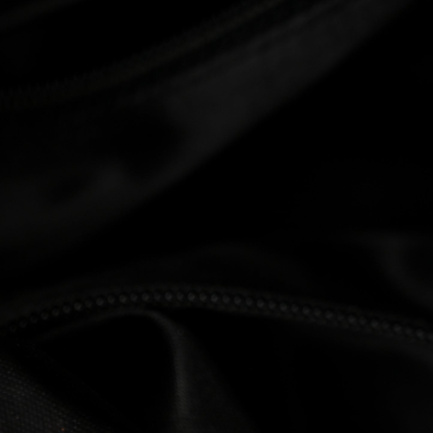 Suede CC Drawstring Backpack Black