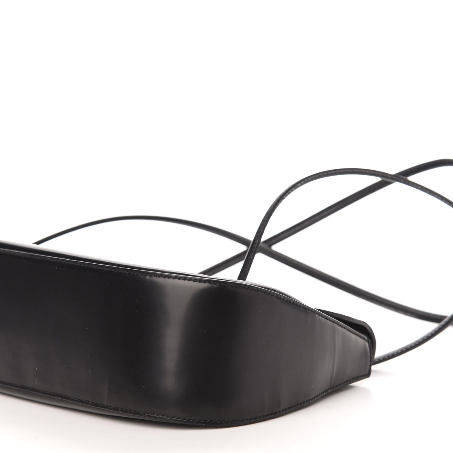 Spazzolato Chic Shoulder Bag Black