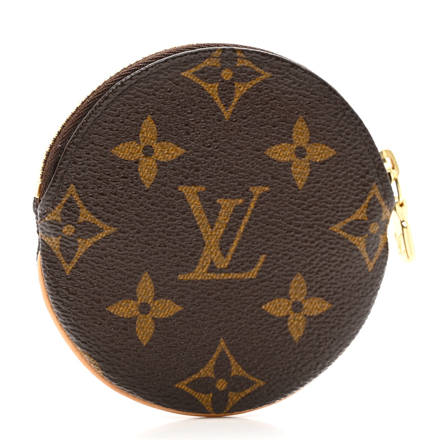 Monogram Round Coin Purse