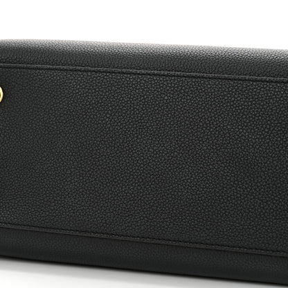 Louis Vuitton Taurillon City Steamer MM Black 10 of 14