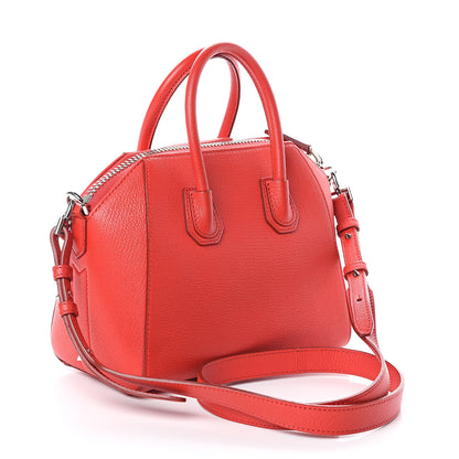 Givenchy Sugar Goatskin Mini Antigona Medium Red 2 of 8