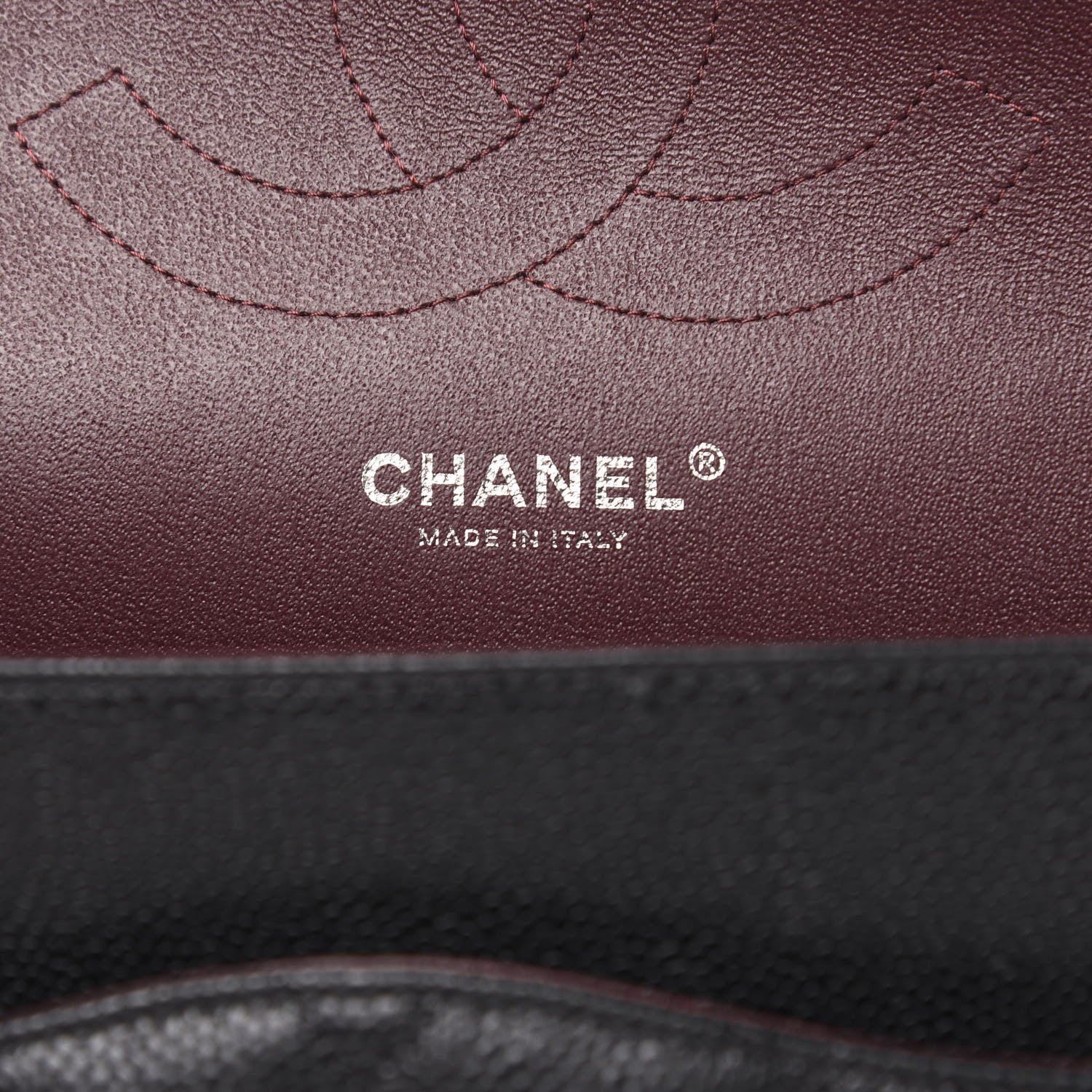 Chanel Caviar Quilted Jumbo Double Flap Black 6 of 11