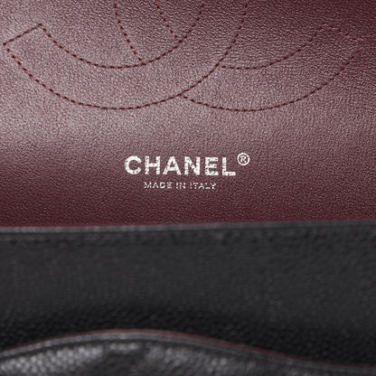 Chanel Caviar Quilted Jumbo Double Flap Black 6 of 11