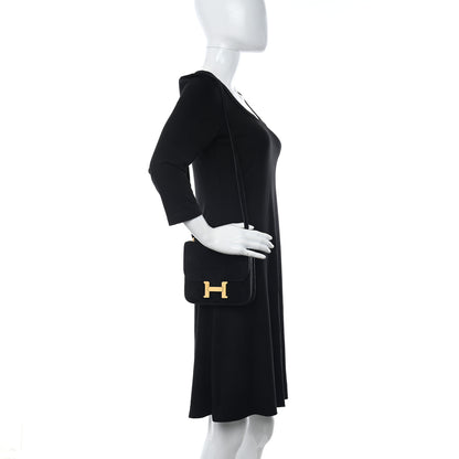 Hermes Veau Doblis Constance 18 Black 2 of 13