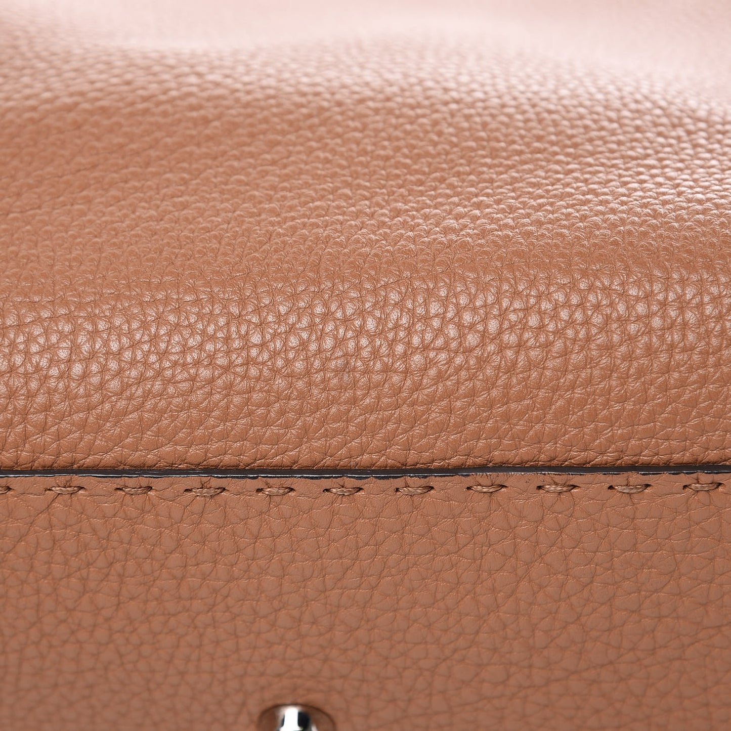 Cuoio Romano Selleria Bi-Color Large Peekaboo Iconic Satchel Mou Deserto