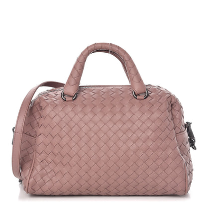 Bottega Veneta Nappa Intrecciato Satchel Dusty Rose 1 of 15