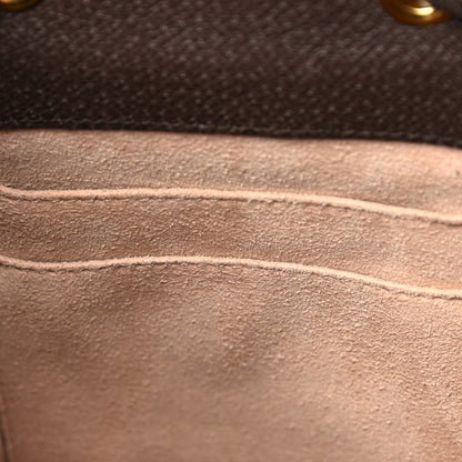 Gucci GG Supreme Monogram Web Small Ophidia Bucket Bag Brown 11 of 12