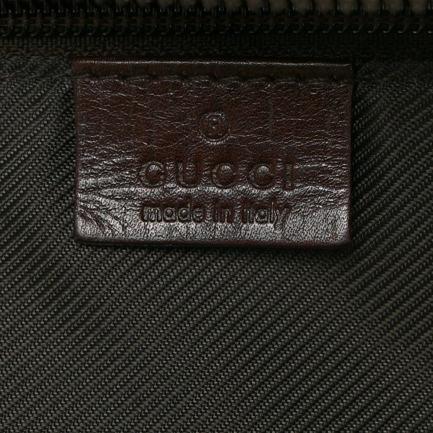 GG Plus Monogram Travel Bag Dark Brown