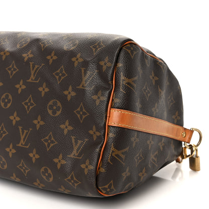 Louis Vuitton Monogram Speedy Bandouliere 30 10 of 10