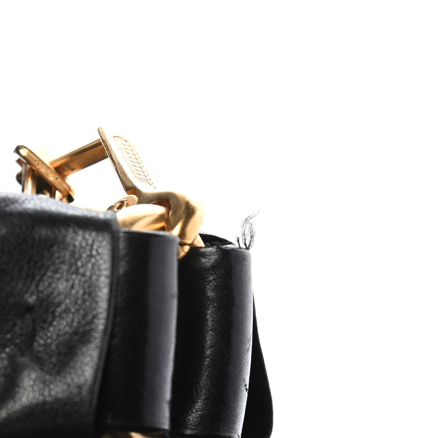 Vitello Lux Top Handle Satchel Black