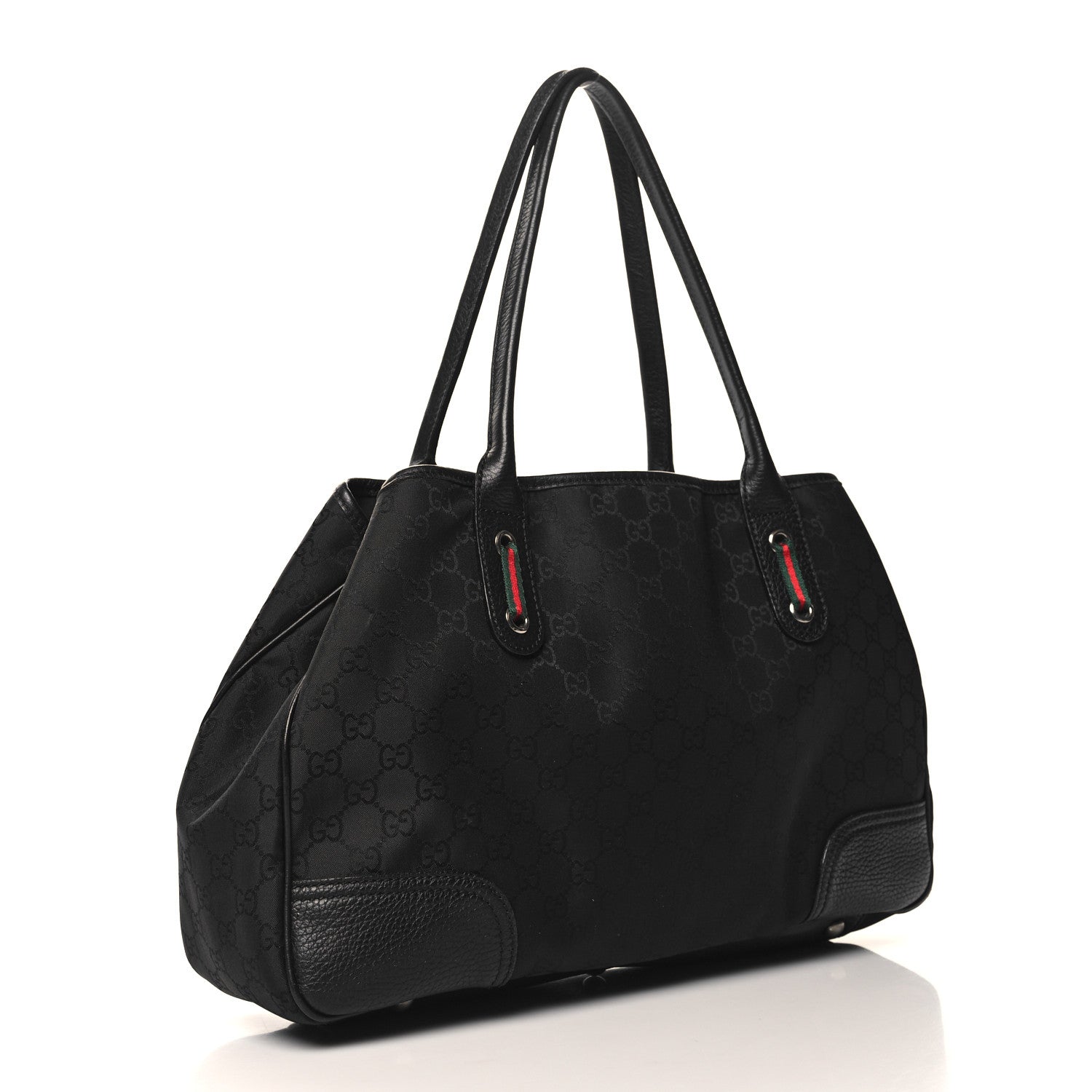 Gucci Monogram Medium Princy Tote Black 3 of 10