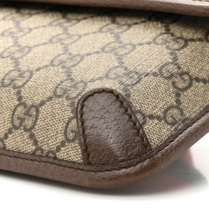 Gucci GG Supreme Monogram Neo Vintage Web Belt Bag  Brown 9 of 12